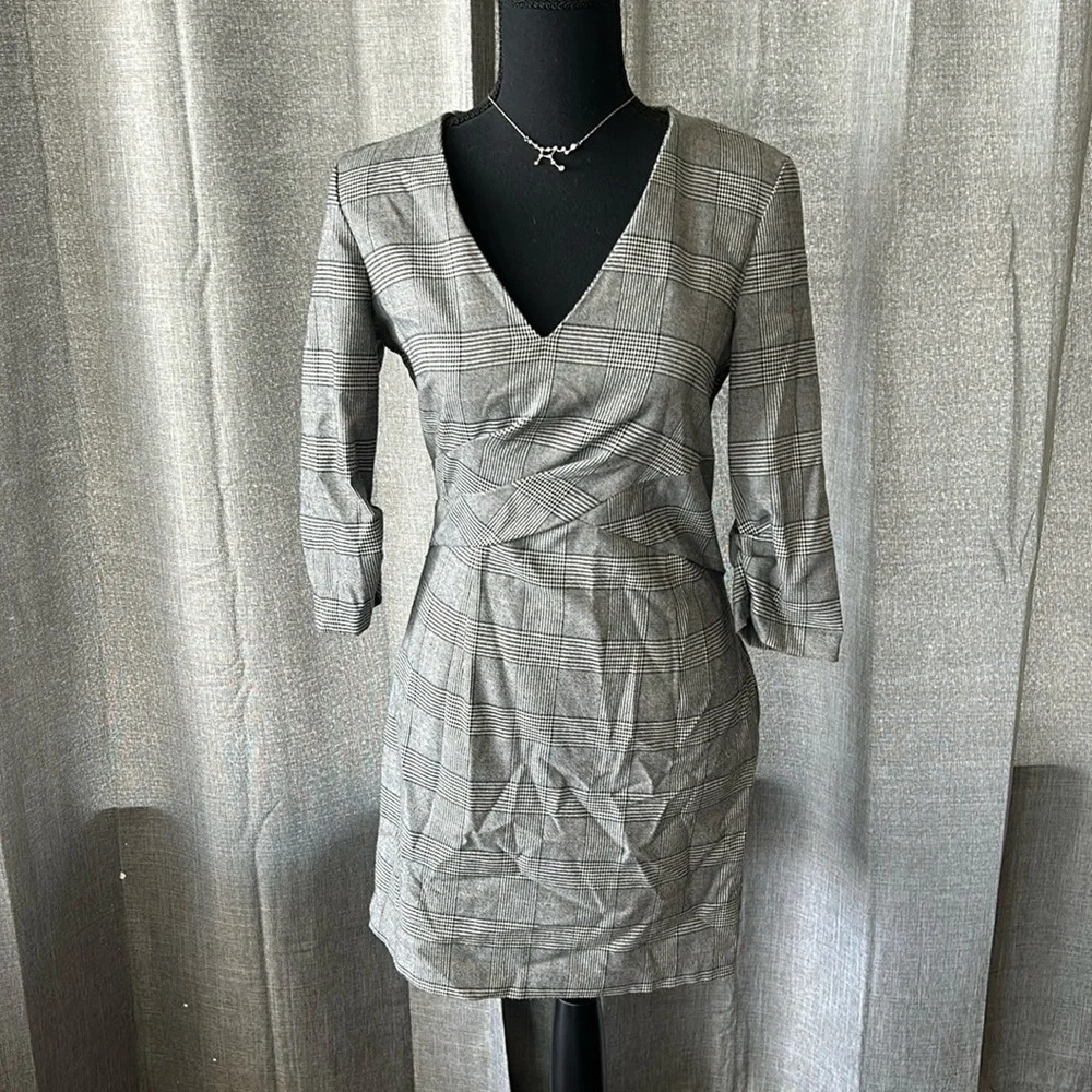 Gray Zara Dress